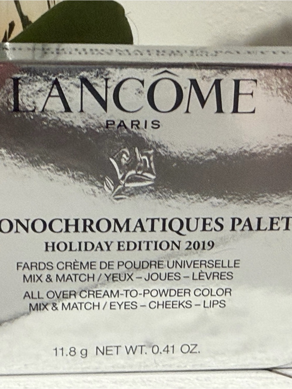 Lancome 2019 Limited Edition Monochromatiques Palette